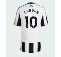 Newcastle United Anthony Gordon #10 Koszulka Podstawowa damskie 2025-26 Krótki Rękaw